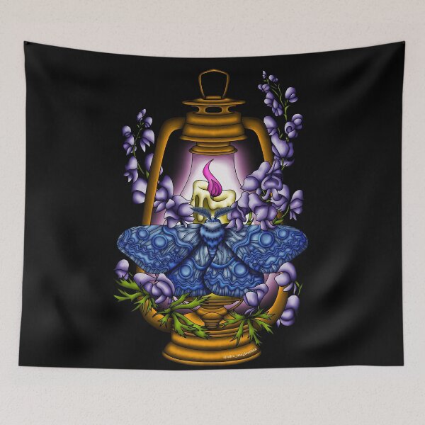Item preview, Moth and Guiding Light designed and sold by AdraImaginarium.