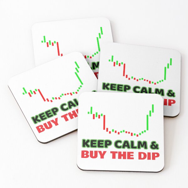 Item preview, Keep Calm & Buy The Dip Investing designed and sold by Sho-Sho-Studios.