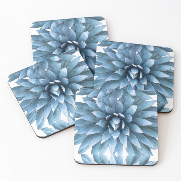 Item preview, Rich Blue Agave Succulent Plant Art designed and sold by Sharon Cummings Art.