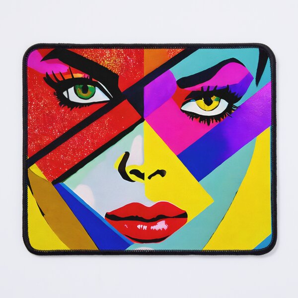 Item preview, Pop Art Pinup: Colorful and Classic Lady designed and sold by ElLocoMus.