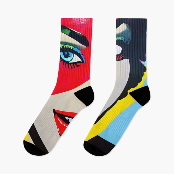 Item preview, 60s Glam: Vintage Pop Art Lady Portrait designed and sold by ElLocoMus.
