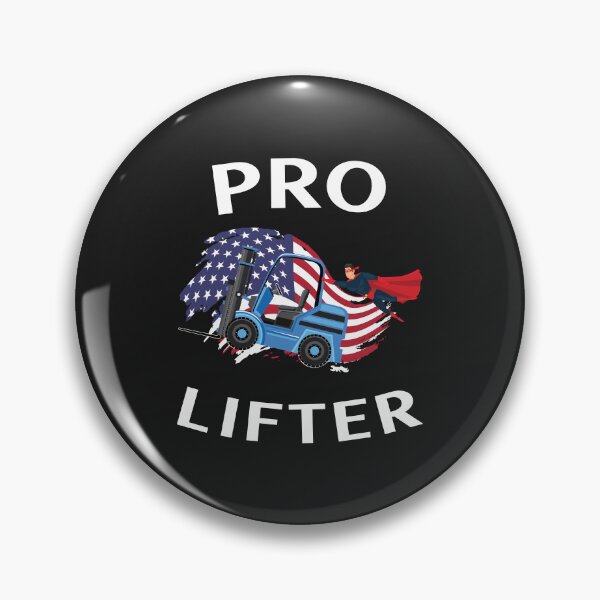 Item preview, Forklift Superhero Pro Lifter 1FBW designed and sold by TeamsterLife.
