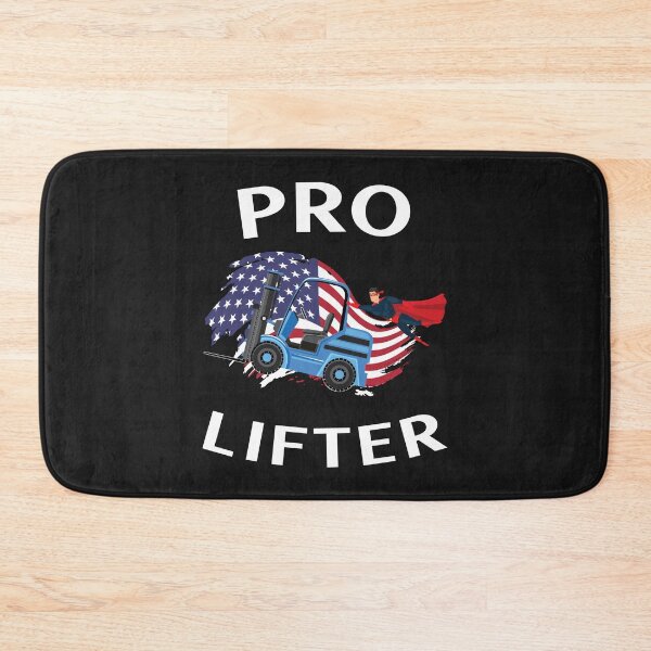 Item preview, Forklift Superhero Pro Lifter 1FBW designed and sold by TeamsterLife.