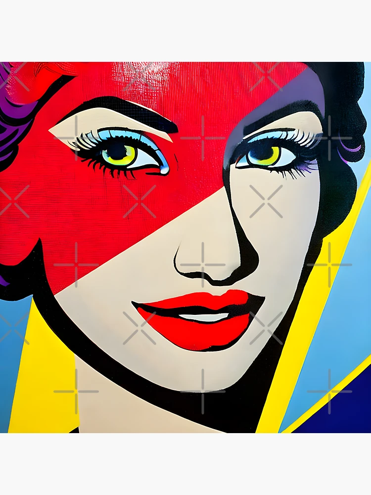 Do Abstract Pop Art Portrait Illustration By Stineton, 44% OFF