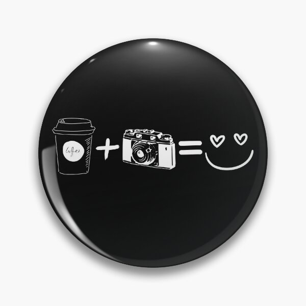 Item preview, Coffee + Camera Photography = Happy Day designed and sold by FreeMind-Design.