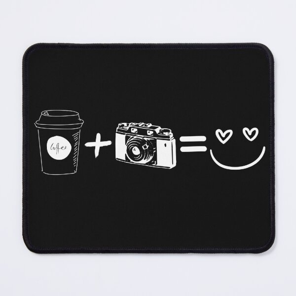 Item preview, Coffee + Camera Photography = Happy Day designed and sold by FreeMind-Design.