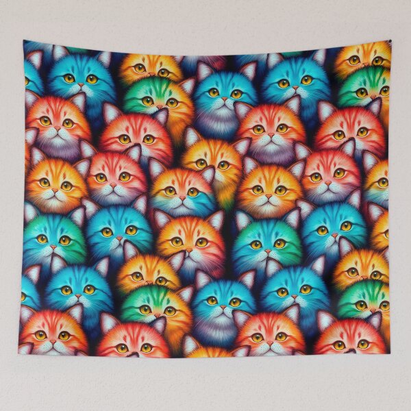 Item preview, Cats Pattern designed and sold by excelente.