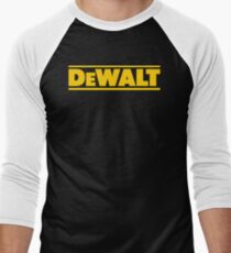 BEST SELLER SG113 T Shirt T Shirt Dewalt Power Heavy Tools Bohrer Air Kreisformige New Product Men's Baseball ¾ T-Shirt