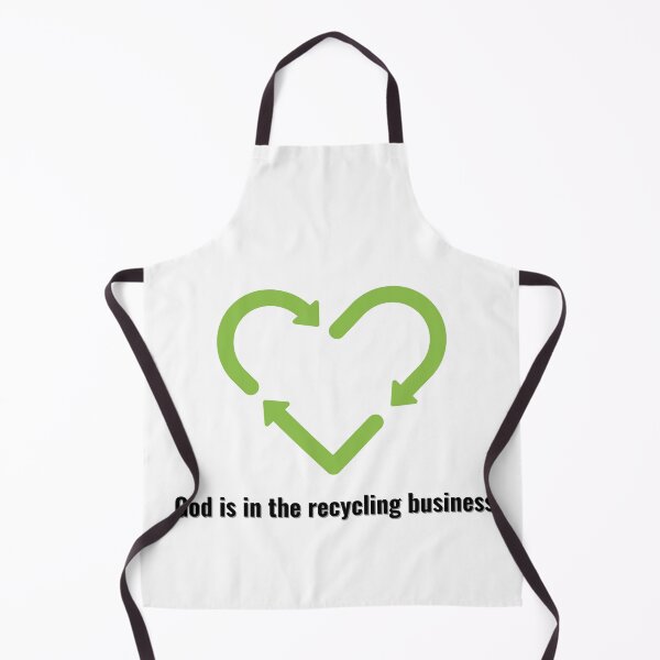 Item preview, God is in the recycling business V2 Black Lettering designed and sold by Family Journey with God.