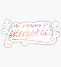 energetic / wanna one (pink) Sticker
