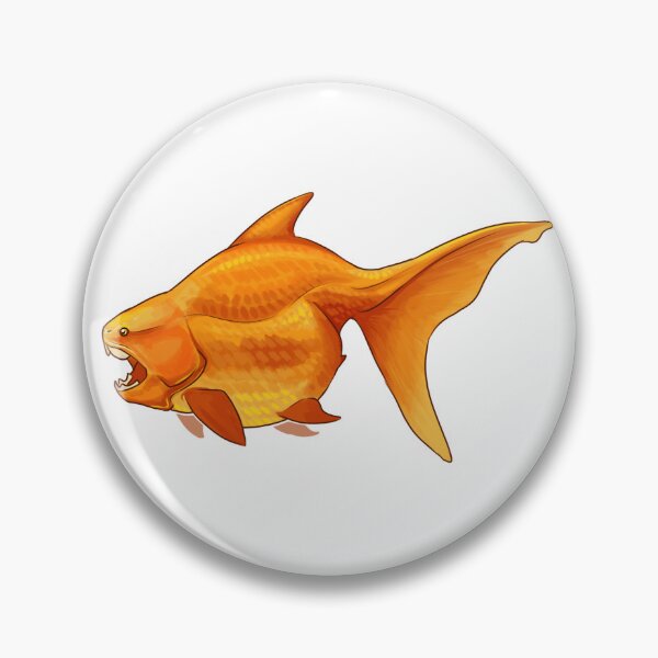 Item preview, Dunkleosteus goldfish designed and sold by InterfectorFactory.