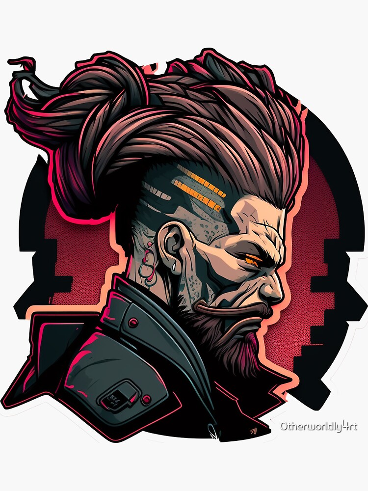 Guile  Street Fighters Sticker for Sale by 0therworldly4rt