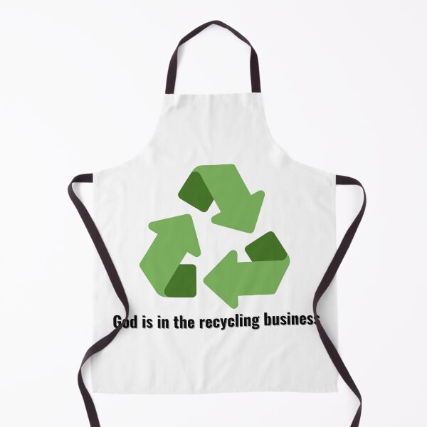 Item preview, God is in the recycling business V3 Black Lettering designed and sold by Family Journey with God.