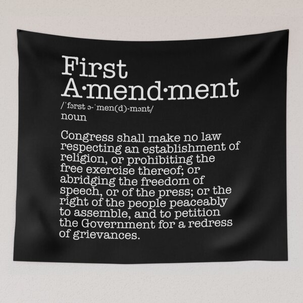 Item preview, First Amendment Constitution Free Speech designed and sold by fishbiscuit.