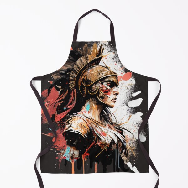 Item preview, Greek Goddess Athena Splatter Paint, War Paint designed and sold by Shounenbat.
