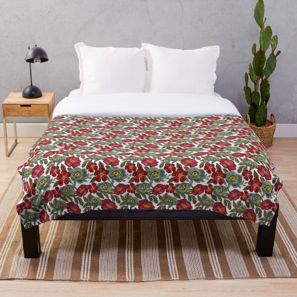 Item preview, Subtle Blue in Field of Reds designed and sold by afreeland23.