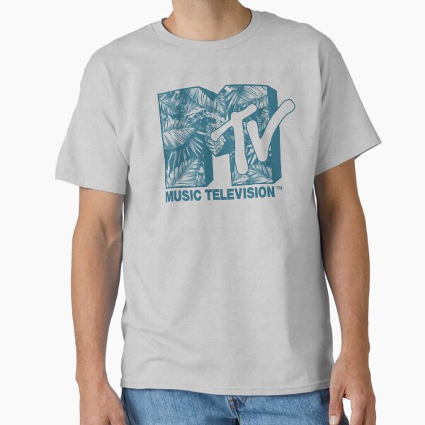 Item preview, MTV Deep Teal Tropical Style Logo designed and sold by FifthSun.
