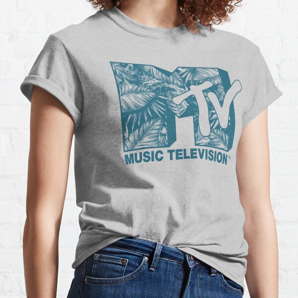 Artikel-Vorschau von MTV Deep Teal Tropical Style Logo, designt und verkauft von FifthSun.