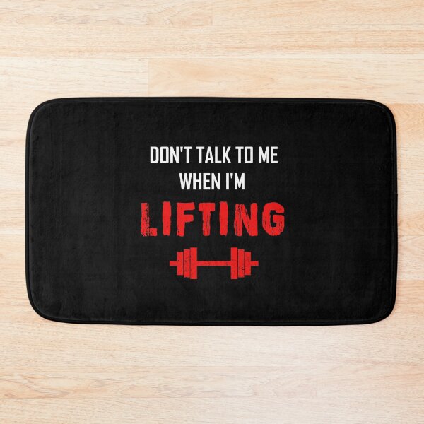 Item preview, Don't talk to me when i'm lifting designed and sold by gabicoutodesign.
