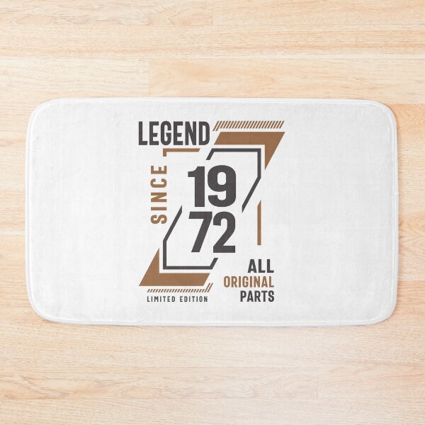 Item preview, Legend Since 1972 52 birthday  designed and sold by cidolopez.