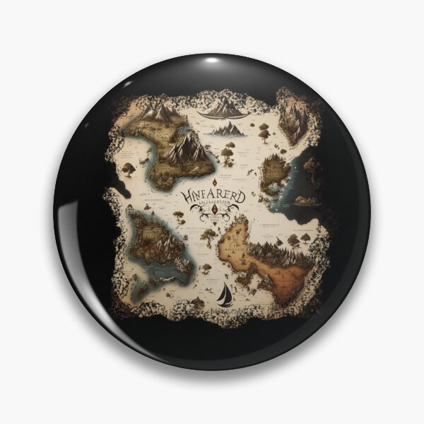 Item preview, Fantasy Book - Fantasy Map designed and sold by triharder12.