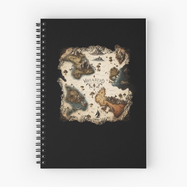 Item preview, Fantasy Book - Fantasy Map designed and sold by triharder12.