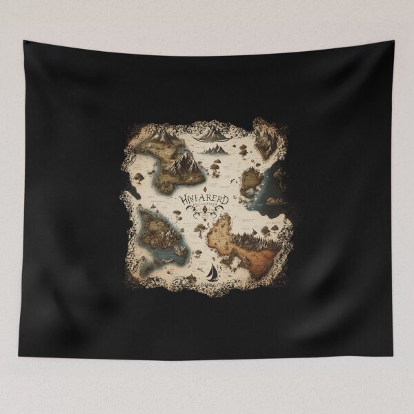 Item preview, Fantasy Book - Fantasy Map designed and sold by triharder12.