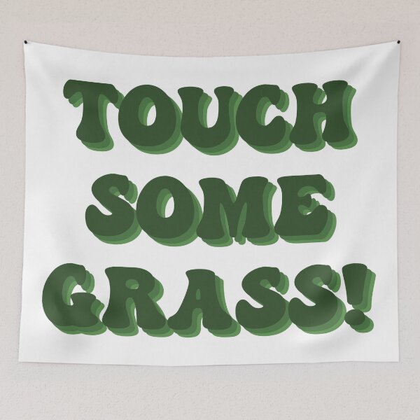 Item preview, Go Touch Some Grass designed and sold by haldoodles18.