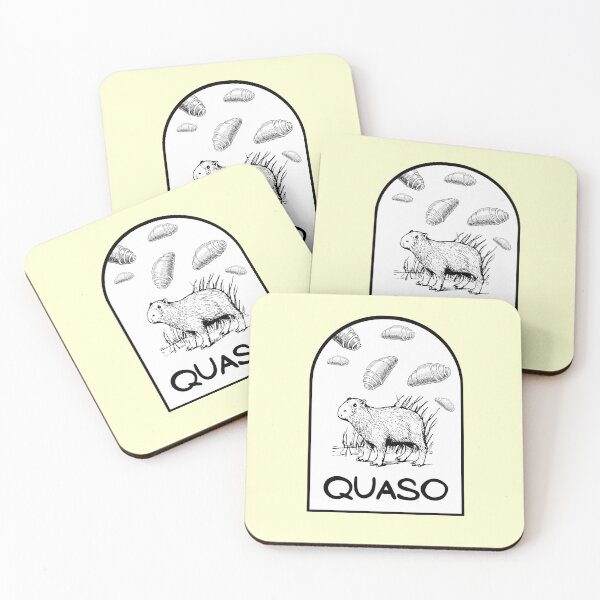 Item preview, QUASO! Croissant- Capybara so good at French- Ode to Memes designed and sold by ScaperShirts.