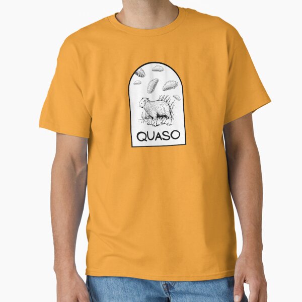 Item preview, QUASO! Croissant- Capybara so good at French- Ode to Memes designed and sold by ScaperShirts.