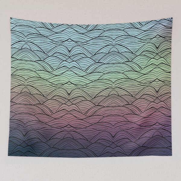 Item preview, Waves at Sunset designed and sold by Vanessa Hogle.
