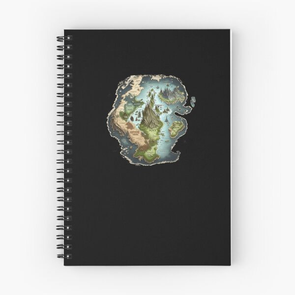 Item preview, Fantasy Book - Fantasy Map designed and sold by triharder12.