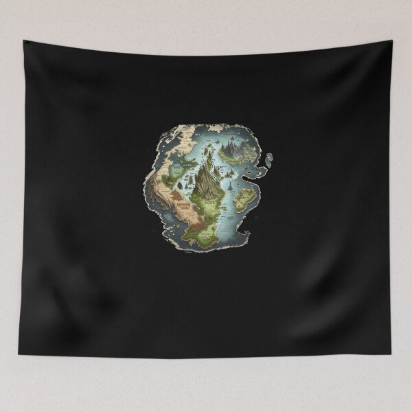 Item preview, Fantasy Book - Fantasy Map designed and sold by triharder12.