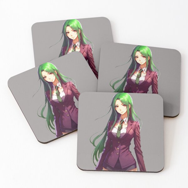 Item preview, Green Haired Beautiful Goth Girl designed and sold by Artificial-i-23.