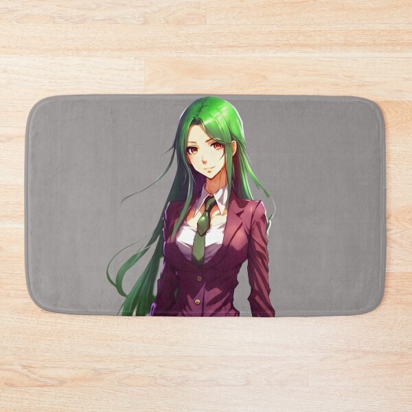 Item preview, Green Haired Beautiful Goth Girl designed and sold by Artificial-i-23.