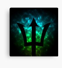 Trident / Poseidon / Percy Jackson Canvas Print