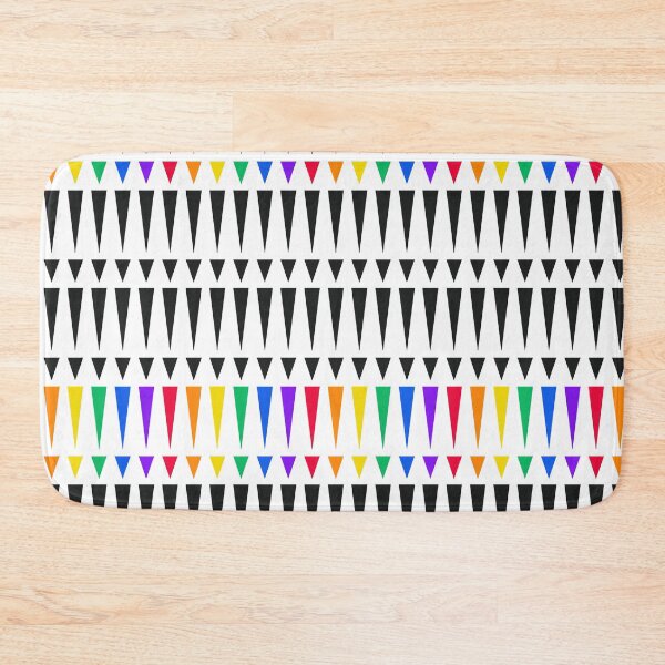 Item preview, Trianglular Rainbow Pattern designed and sold by TheJadeCat.
