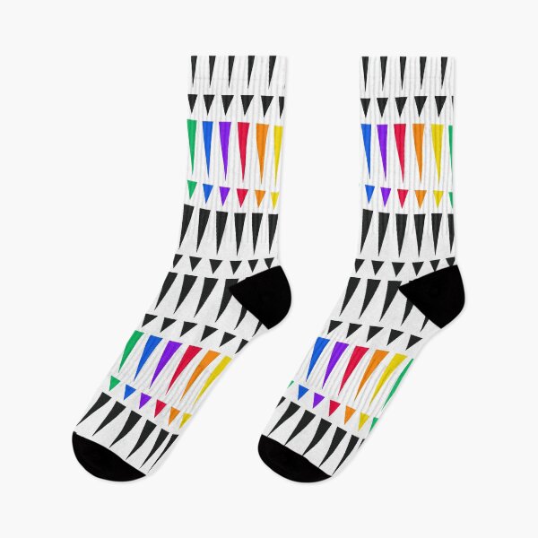 Item preview, Trianglular Rainbow Pattern designed and sold by TheJadeCat.