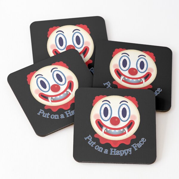 Item preview, Put on a Happy Face Creepy Clown designed and sold by jeff-jones.