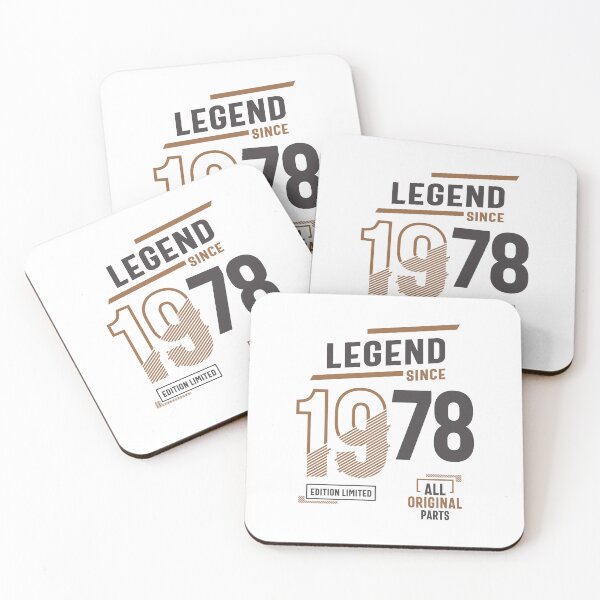 Item preview, Legend Since 1978 45 birthday  designed and sold by cidolopez.