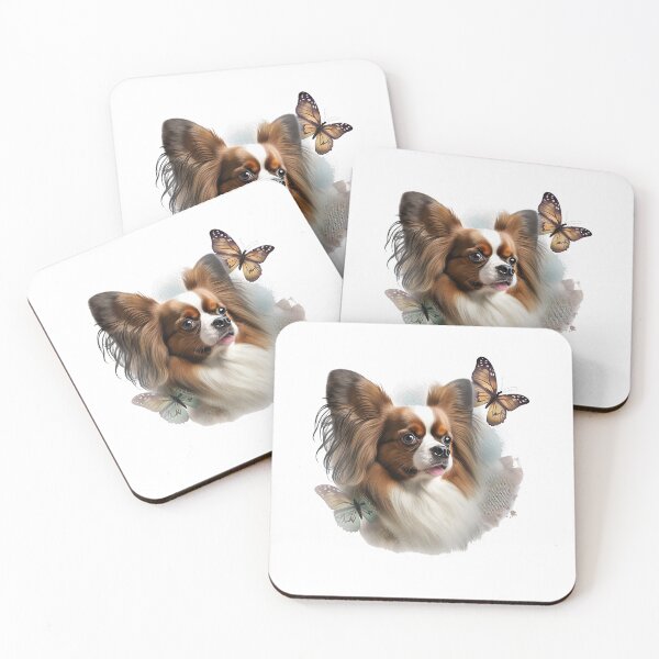 Item preview,  Dog Papillon ,funny cute decorative Papillon for dog lovers designed and sold by RSDESIGNSteam.