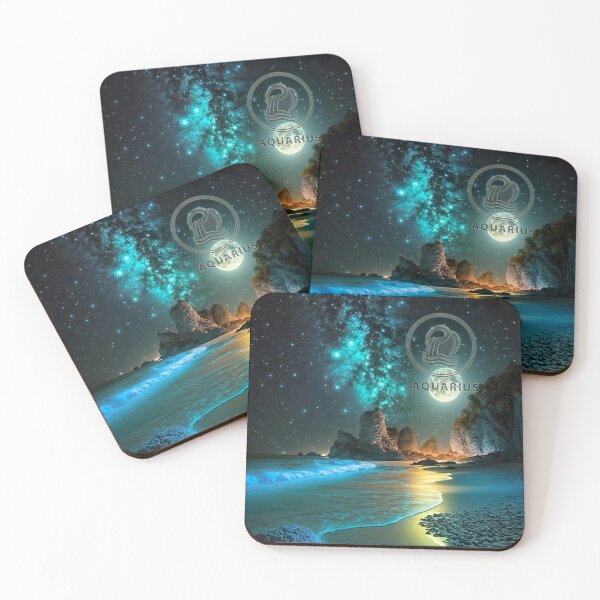 Item preview, Moon with Aquarius by the Pianist designed and sold by Fabled-Gallery.