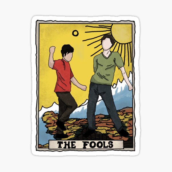 Item preview, The FoolsnBuzzfeed Unsolvd Inspired Print Sticker designed and sold by veeebles.