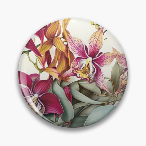 Item preview, Oriental Orchids designed and sold by WilbDigital.