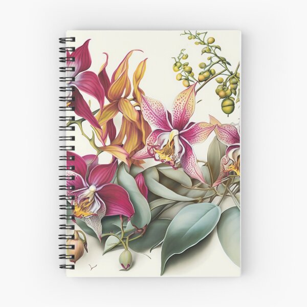 Item preview, orquídeas orientales designed and sold by WilbDigital.