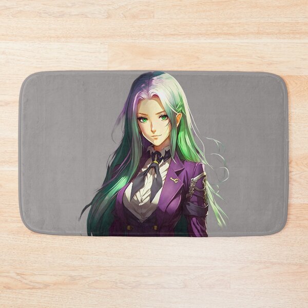 Item preview, Green Haired Beautiful Goth Girl designed and sold by Artificial-i-23.