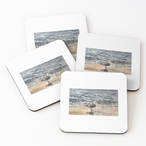Item preview, Seagull on the Beach Painting designed and sold by DanaRenae.