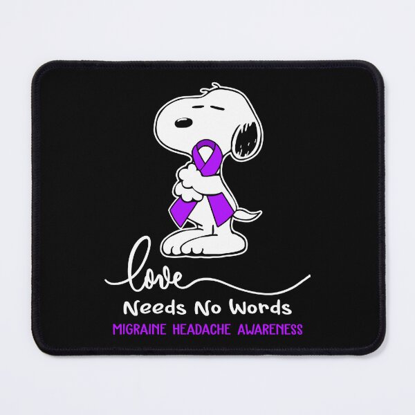 Item preview, Migraine Headache Awareness - LOVE NEEDS NO WORDS designed and sold by Elise-Chapman.