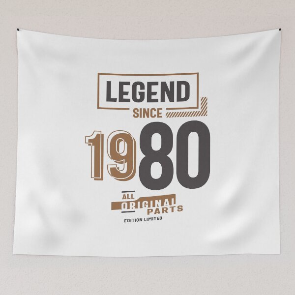 Item preview, Legend Since 1980 43rd birthday  designed and sold by cidolopez.