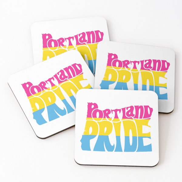Item preview, Portland Pride Festival - Pan Sexual - Oregon Silhouette - No BG designed and sold by LaLunaWinters.